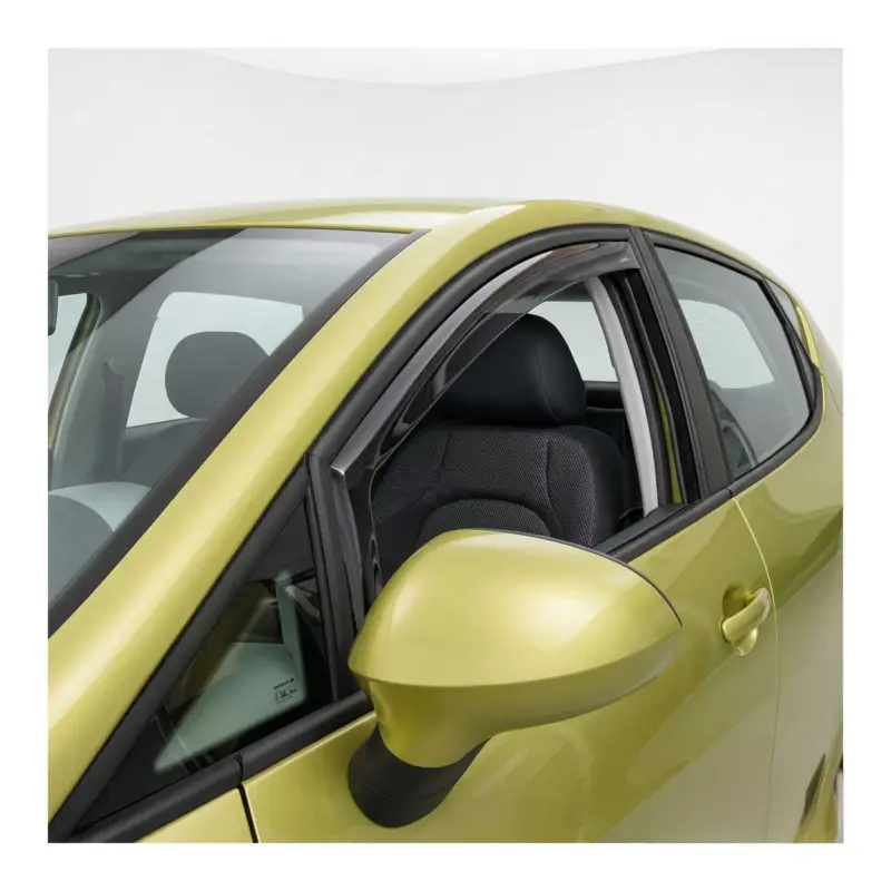 Windabweiser Regenabweiser für Skoda Fabia 2007-2014 Dunkel Acryl 2tlg Letzte Chance
