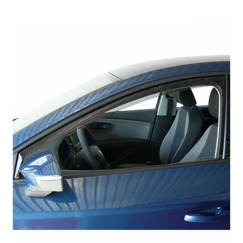 Nur Für Kurze Zeit Windabweiser Regenabweiser für Seat Leon ST Kombi 2012-2020 5tür Dunkel Acryl 2x