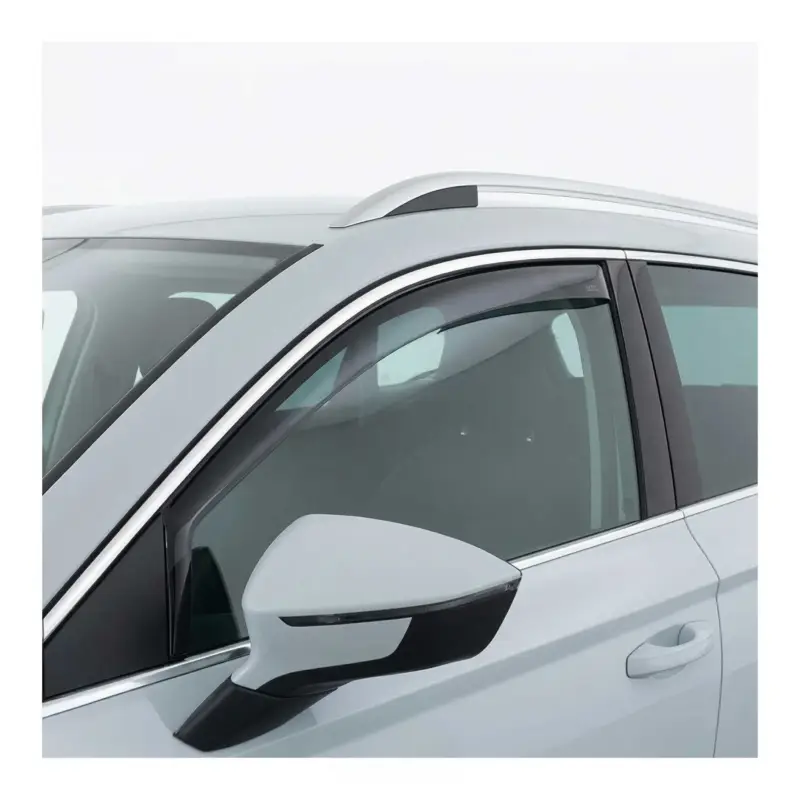 Windabweiser Regenabweiser für Seat Ateca 2016-2020 5tür Dunkel Acryl 2tlg Geprüft