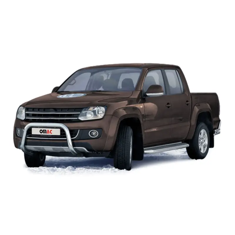 Frontbügel Frontschutzbügel für VW Amarok 2010-2016 mit ABE Stahl Silber Meistverkauft
