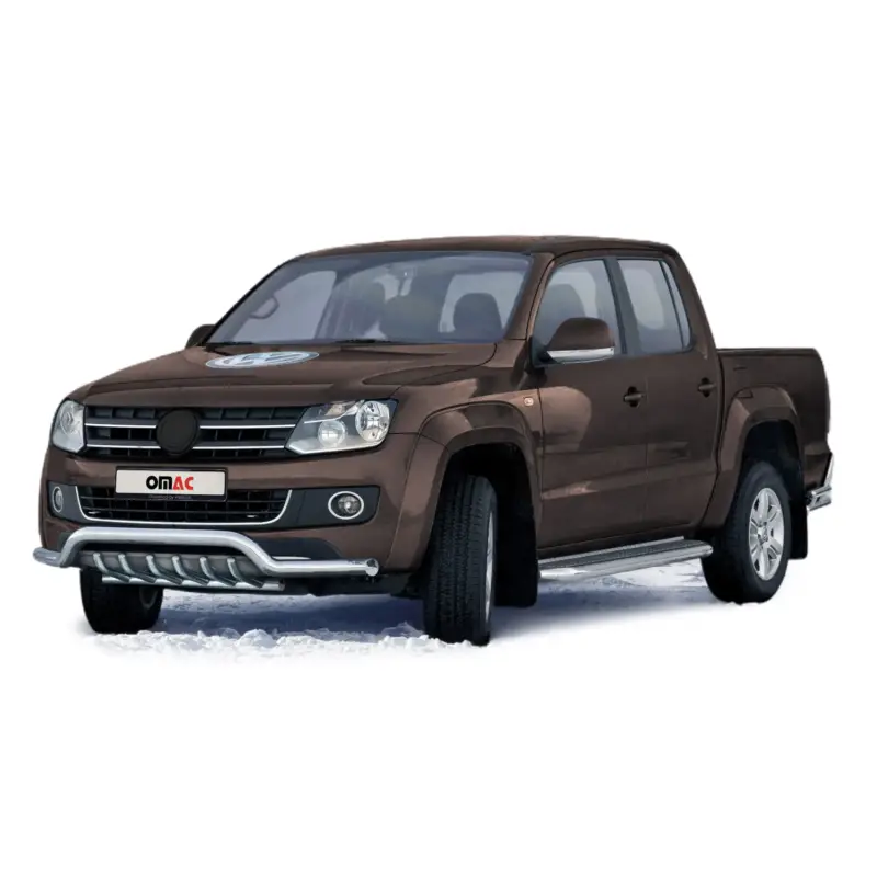 Frontschutzbügel Frontbügel für VW Amarok 2010-2016 Edelstahl mit ABE Silber Günstig
