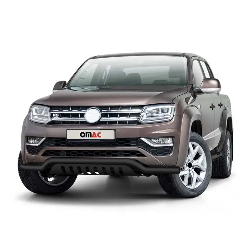 Frontschutzbügel Frontbügel für VW Amarok 2016-2021 Edelstahl mit ABE Schwarz Top-Seller