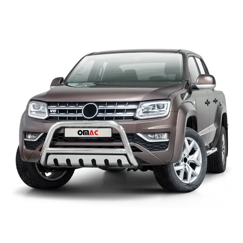 Frontbügel Frontschutzbügel für VW Amarok 2016-2021 mit ABE Edelstahl Silber Bestpreis