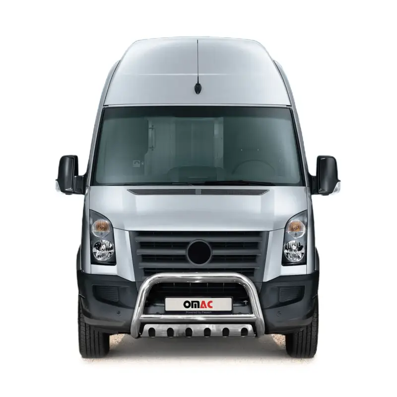 Frontbügel Frontschutzbügel für VW Crafter 2006-2017 mit ABE Edelstahl Silber Neu Im Sortiment
