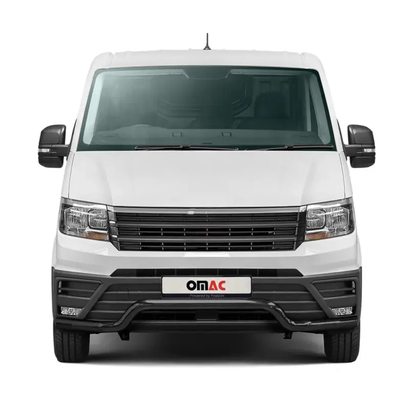 Frontbügel Frontschutzbügel für VW Crafter 2017-2026 Stahl Schwarz Rammschutz Meistverkauft