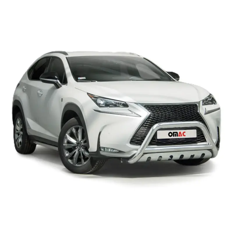 Frontbügel Frontschutzbügel für Lexus NX 2015-2021 mit ABE Edelstahl Silber Online Kaufen