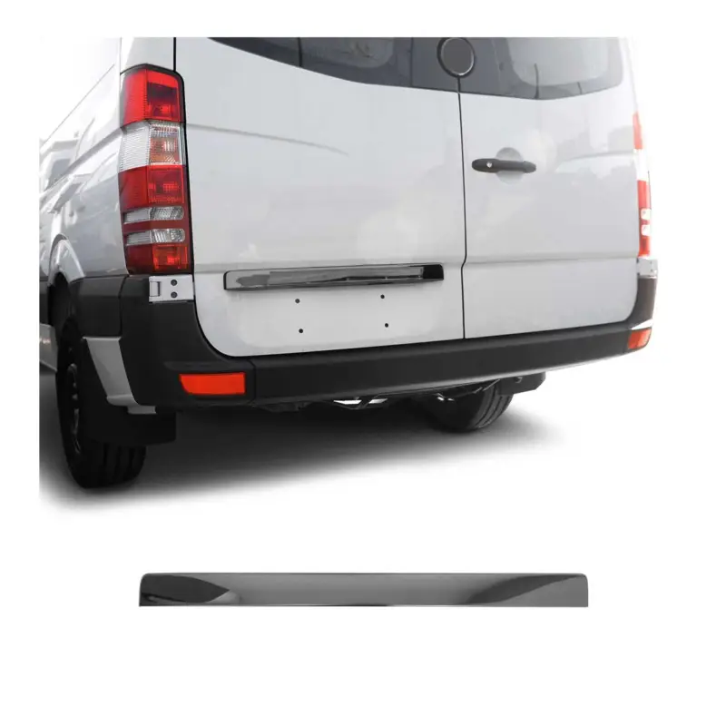Wochenendangebot Heckklappe Kofferraumöffner Griff für VW Crafter 2006-2017 Edelstahl Dunkel 1tlg