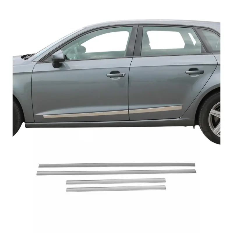 Türschutz Türleiste Seitentürleiste für VW Touran 2015-2026 Chrom Edelstahl 4x Knallerangebot