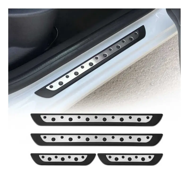 Einstiegsleisten Türschweller für BMW 1er 3er 5er 7er Edelstahl Chrom 4tlg Sonderaktion