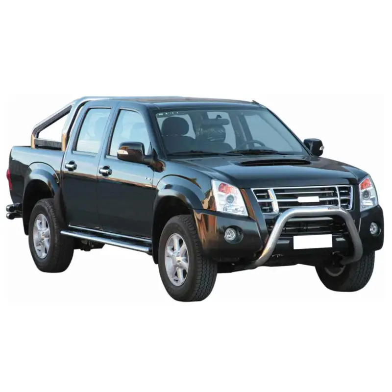 Frontbügel Frontschutzbügel für Isuzu D-Max 2006-2012 ø76mm Stahl Silber Schutz Sichere Zahlung