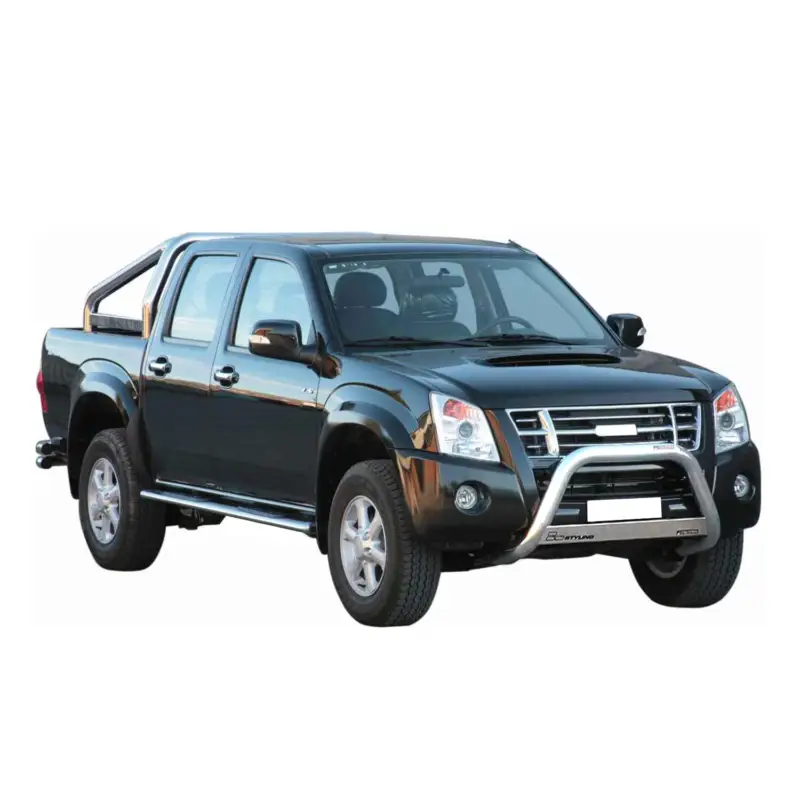 Highlight Frontbügel Frontschutzbügel für Isuzu D-Max 2006-2012 ø63mm Stahl Silber Schutz