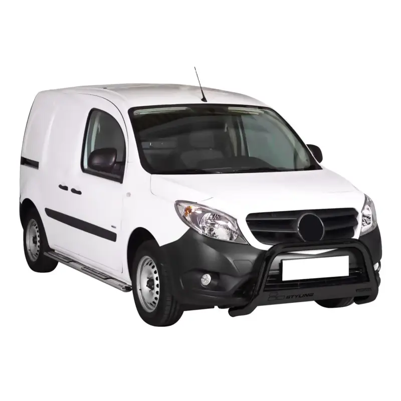 Frontbügel Frontschutzbügel für Mercedes Citan 2012-2020 ø63mm Stahl Schwarz Preis Gesenkt