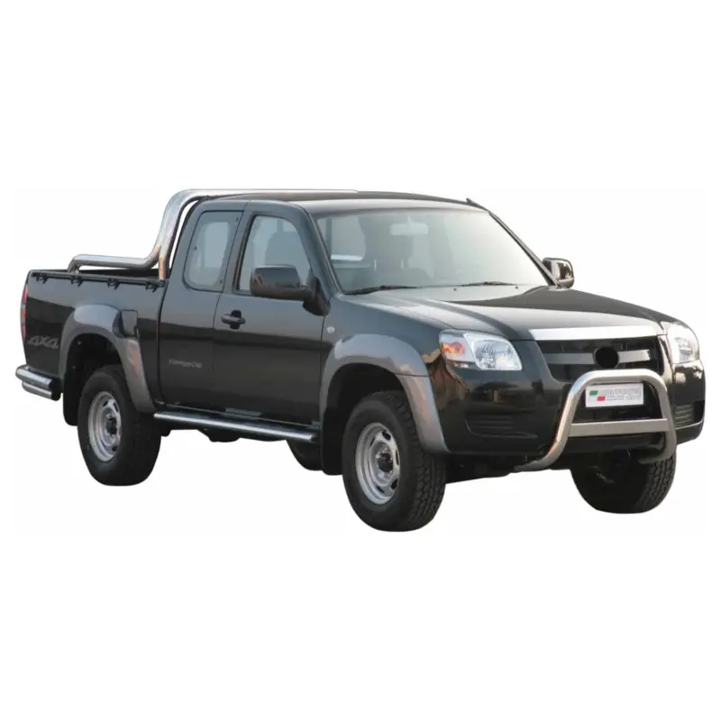 Billig Frontbügel Frontschutzbügel für Mazda BT-50 2006-2012 ø63mm Stahl Silber Schutz