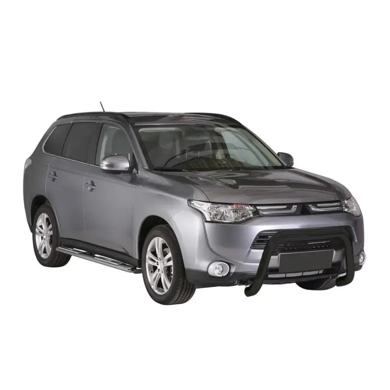 Frontbügel Frontschutzbügel für Mitsubishi Outlander 2013-2015 ø76 Stahl Schwarz Letzte Chance