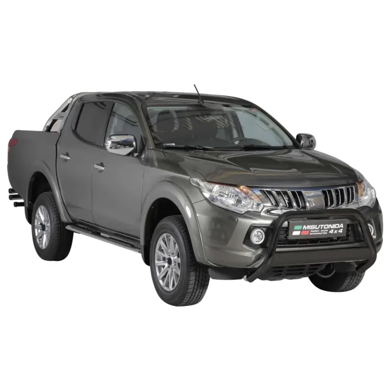 Kracherpreis Frontbügel Frontschutzbügel für Mitsubishi L200 2015-2018 ø63mm Stahl Schwarz