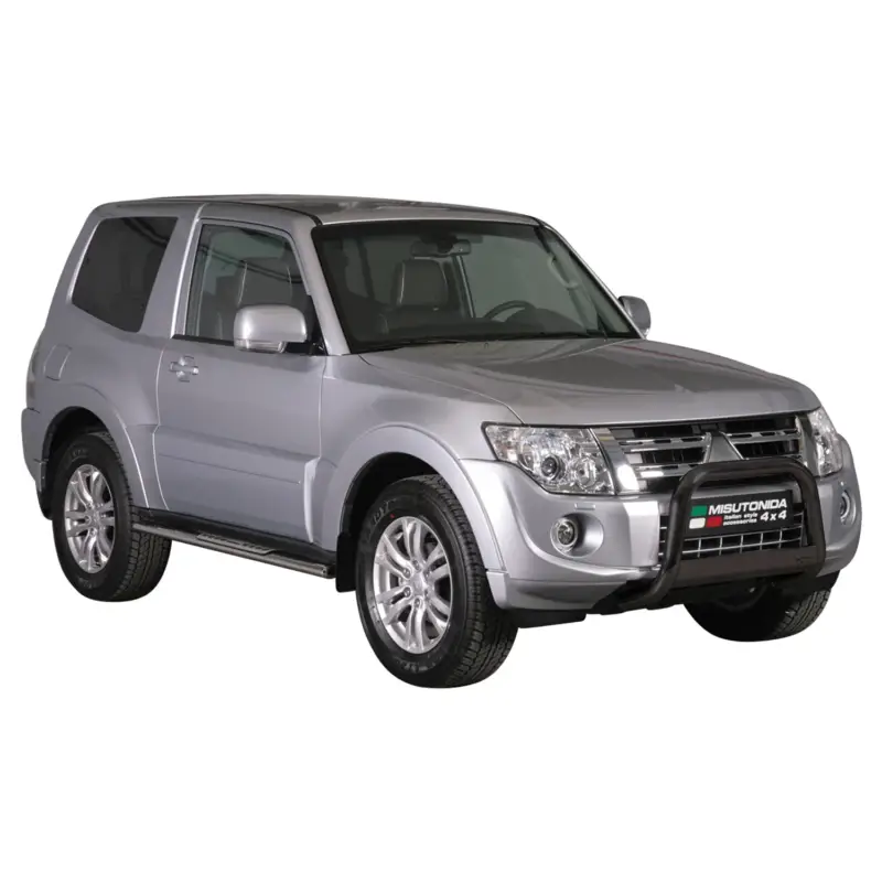 Frontbügel Frontschutzbügel für Mitsubishi Pajero 2012-2018 ø63mm Stahl Schwarz Ausverkauf