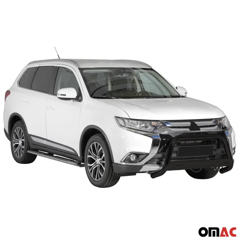 Frontbügel Frontschutzbügel für Mitsubishi Outlander PHEV 2015-2018 ø63 Schwarz Direkt Vom Hersteller