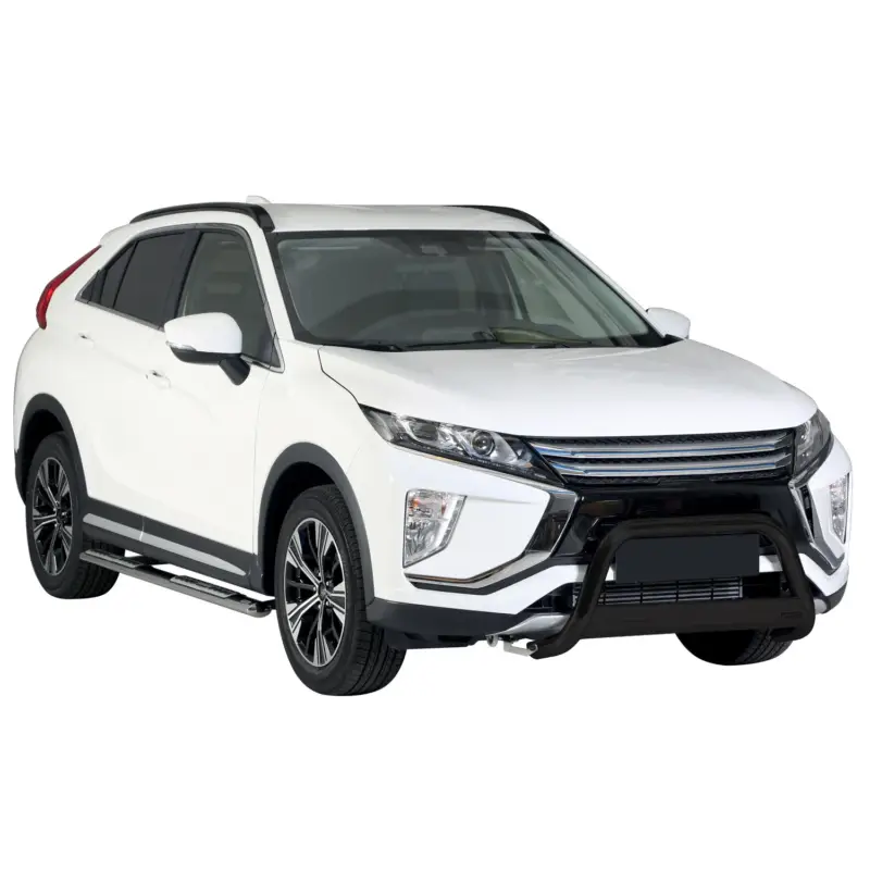 Frontbügel Frontschutzbügel für Mitsubishi Eclipse Cross 2018-2020 ø63 Schwarz Zertifiziert