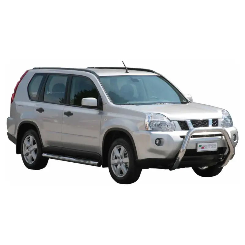 Frontbügel Frontschutzbügel für Nissan X-Trail 2007-2010 ø76mm Stahl Silber Beliebt