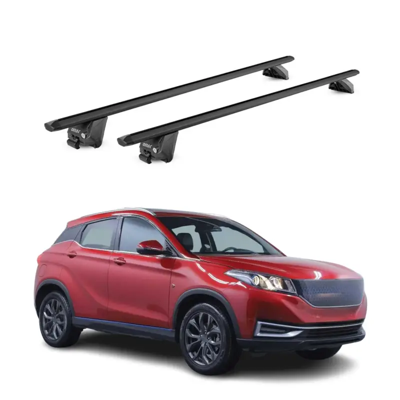 Dachträger Grundtäger für Seres 3 2021-2026 100kg Aluminium Schwarz 2 tlg ABE Sofort Bestellen