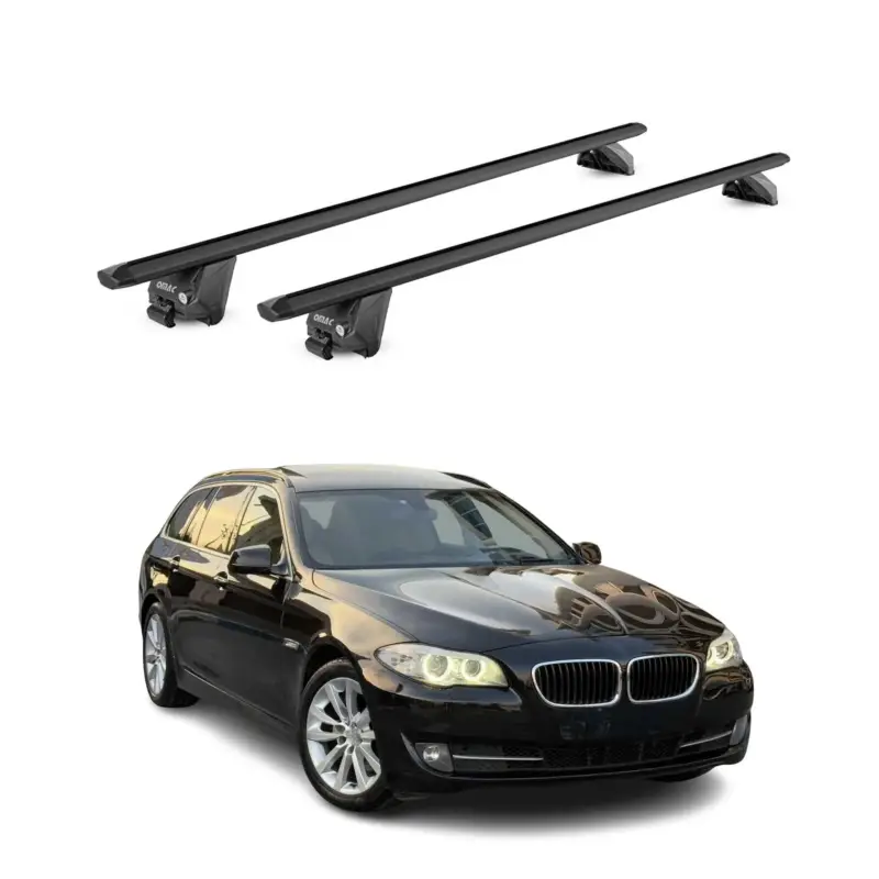 Dachträger Grundtäger für BMW 5er Touring F11 G31 2010-26 100kg Alu ABE Schwarz Sofort Bestellen