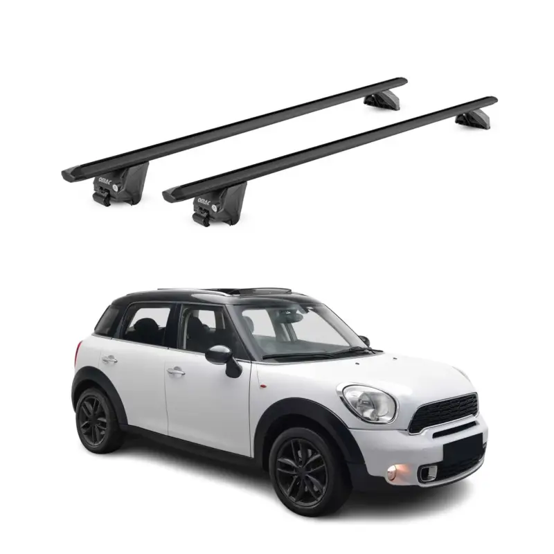 Heißes Angebot Dachträger Grundtäger für Mini Countryman R60 F60 2010-23 100kg Alu ABE Schwarz