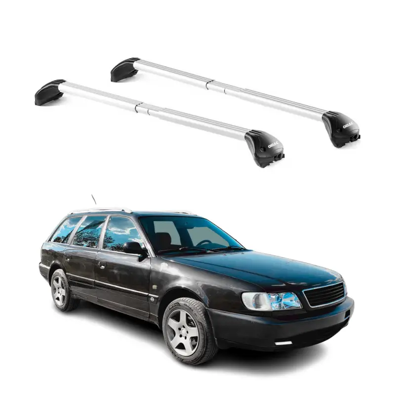 Dachträger für Audi A6 C4 C5 Avant 1994-2004 5 tür 100kg Alu Silber 2x ABE Direkt Vom Hersteller