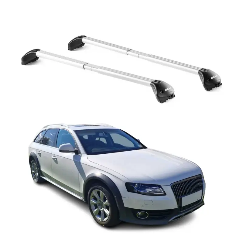 Dachträger für Audi A4 Allroad B8 B9 2009-2025 5 tür 100kg Alu Silber 2x ABE Must-Have
