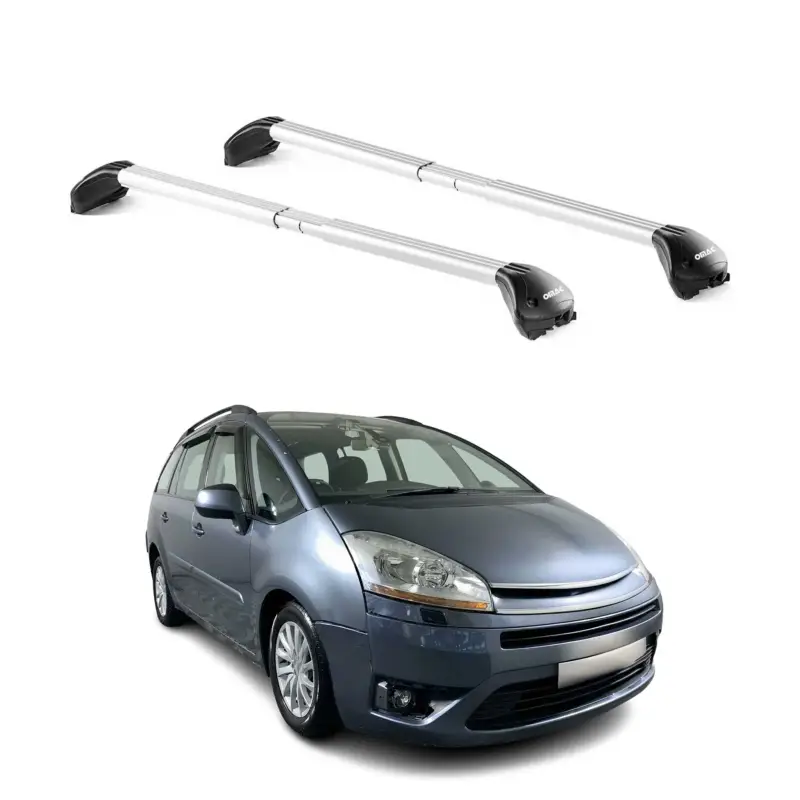 Dachträger für Citroen C4 Grand Picasso 2006-2013 5 tür 100kg Alu Silber 2x ABE Direkt Vom Hersteller