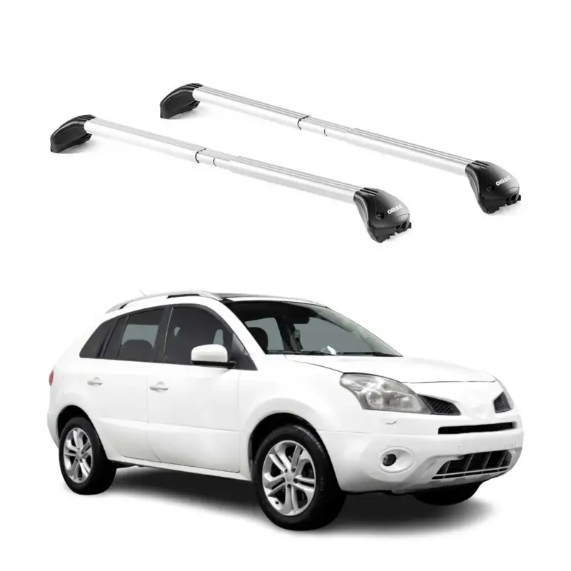 Dachträger Grundtäger für Renault Koleos mk1 2008-2016 5tür 100kg Alu ABE Silber Sichere Zahlung
