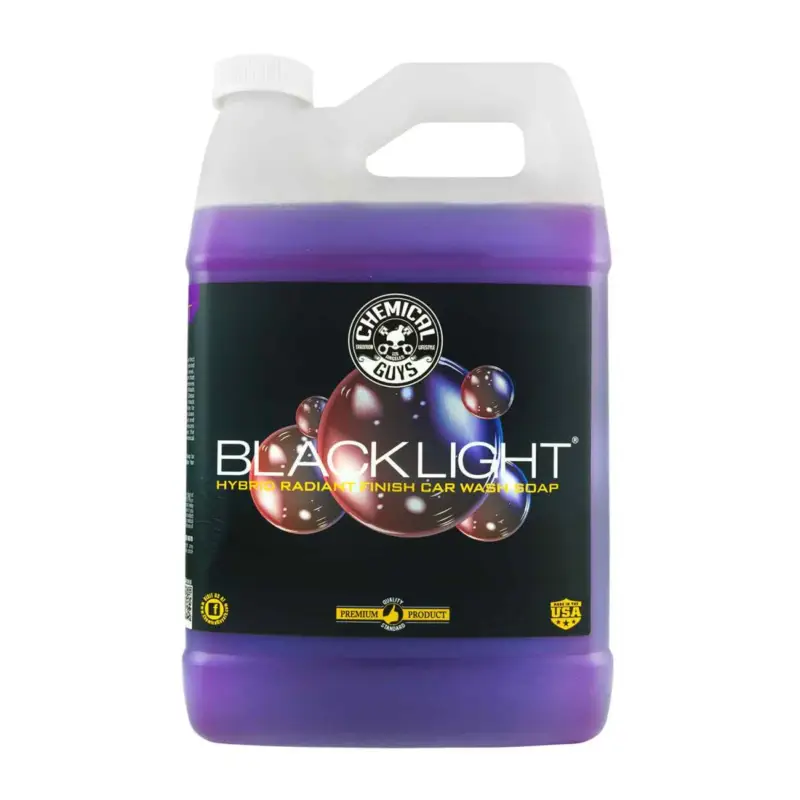 Schneller Versand Chemical Guys Black Light Autoshampoo für empfindliche & dunkle Lacke 3,79L