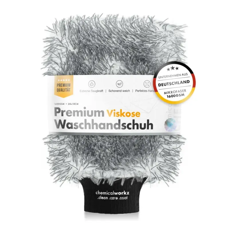 Letzte Chance chemicalworkz Viskose Wash Mitt 1400GSM Grau 28×18×5cm