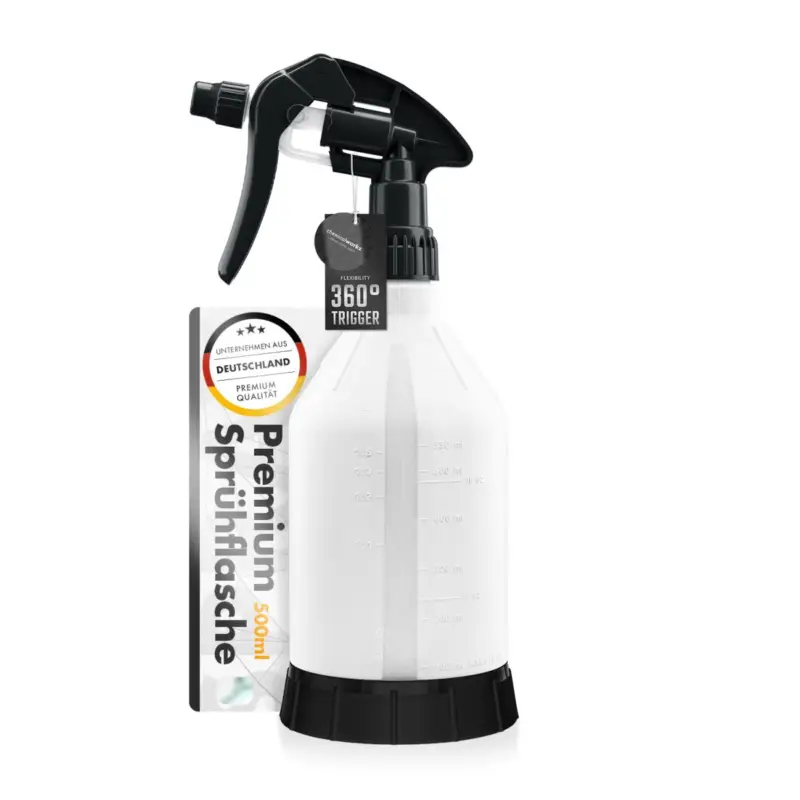Markenprodukt chemicalworkz Sprühflasche Schwarz mit 360° Canyon Trigger 500ml