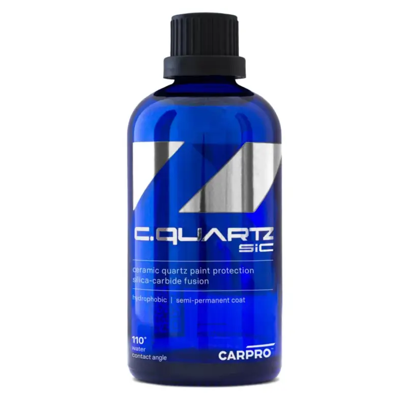CarPro CQUARTZ SiC Keramikversiegelung Kit 100ml Zertifiziert