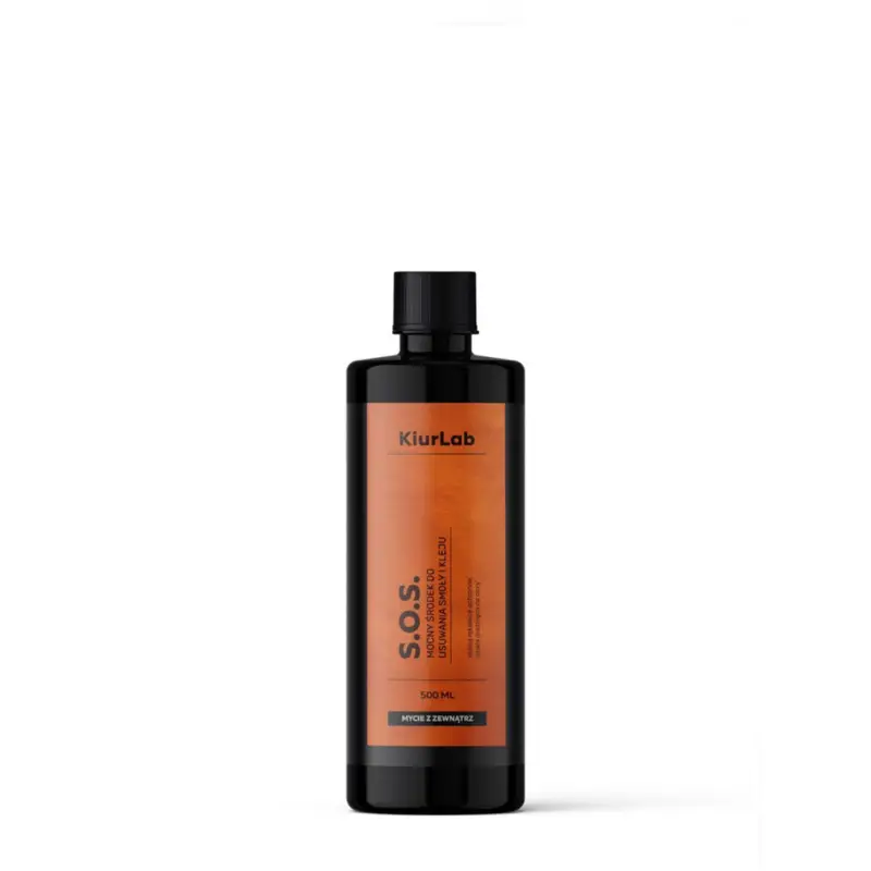 Zertifiziert KiurLab S.O.S. STRONG Teer- & Klebstoffentferner 500ml