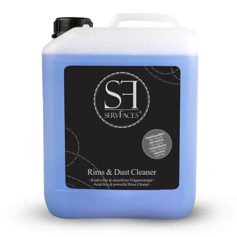 servFaces Rims & Dust Cleaner Felgenreiniger 5L Top-Angebot