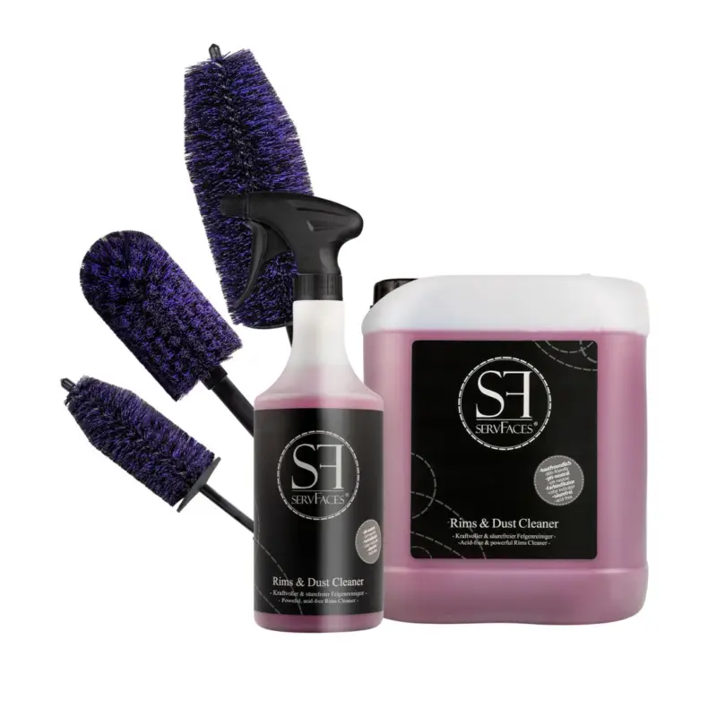 Geprüft servFaces Rims & Dust Cleaner Set 5L