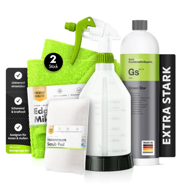 Jetzt Kaufen Koch Chemie Innenraum Set Green Star + Zubehör (5-teilig)
