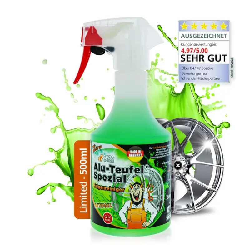 TUGA Chemie Alu-Teufel Spezial Felgenreiniger 500ml Kracherpreis