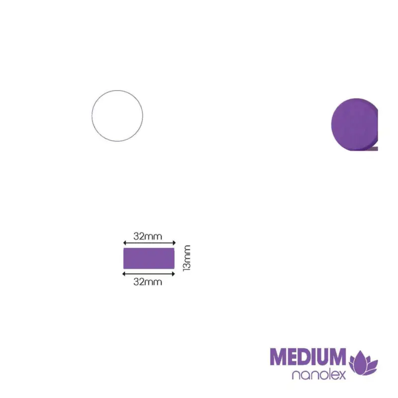Nanolex Polierpad Medium 30mm dünn mittel 5Stk. Beliebt