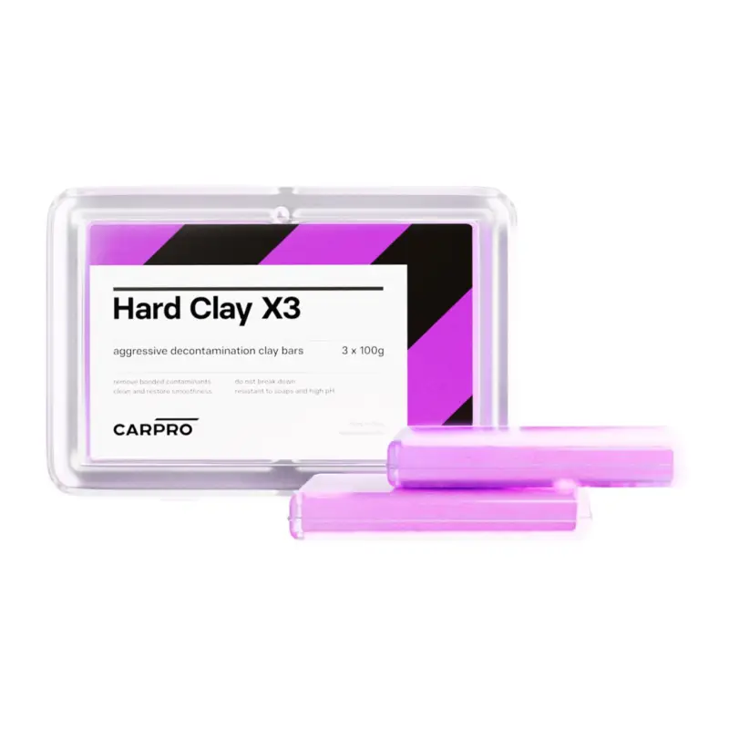 CarPro Clay X3 Reinigungsknete Hard 3x100g Kracherpreis