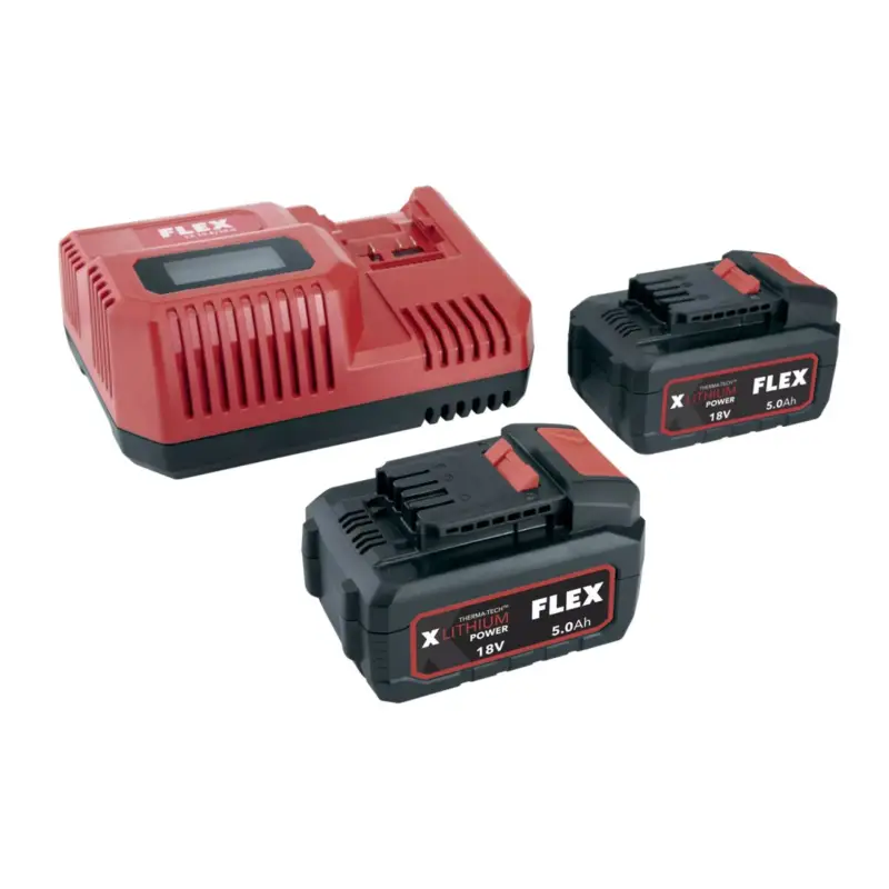 Saisonangebot FLEX P-Set 55 R 18 V Akku & Schnellladegerät Set