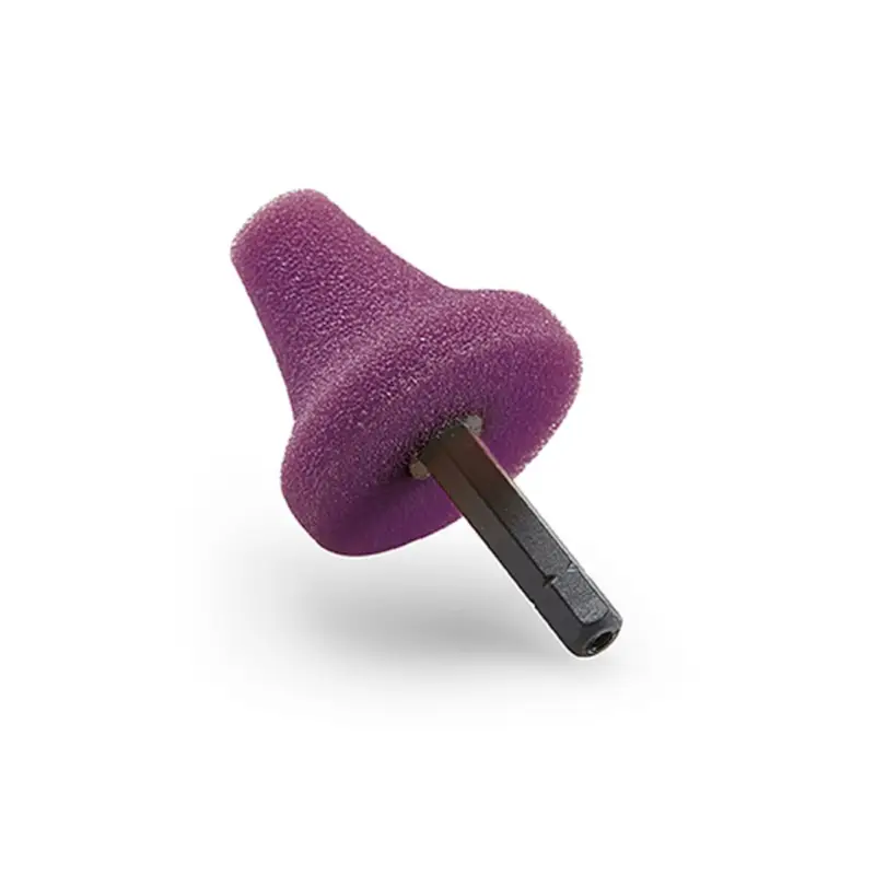 FLEX PK-V 35 HEX Medium Polierschwamm Kegel für die Flexible Welle 140 5er Versand Am Gleichen Tag