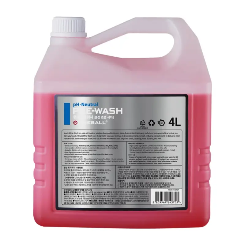 Fireball PRE-WASH pH-Neutral Autoshampoo 4L Knallerangebot