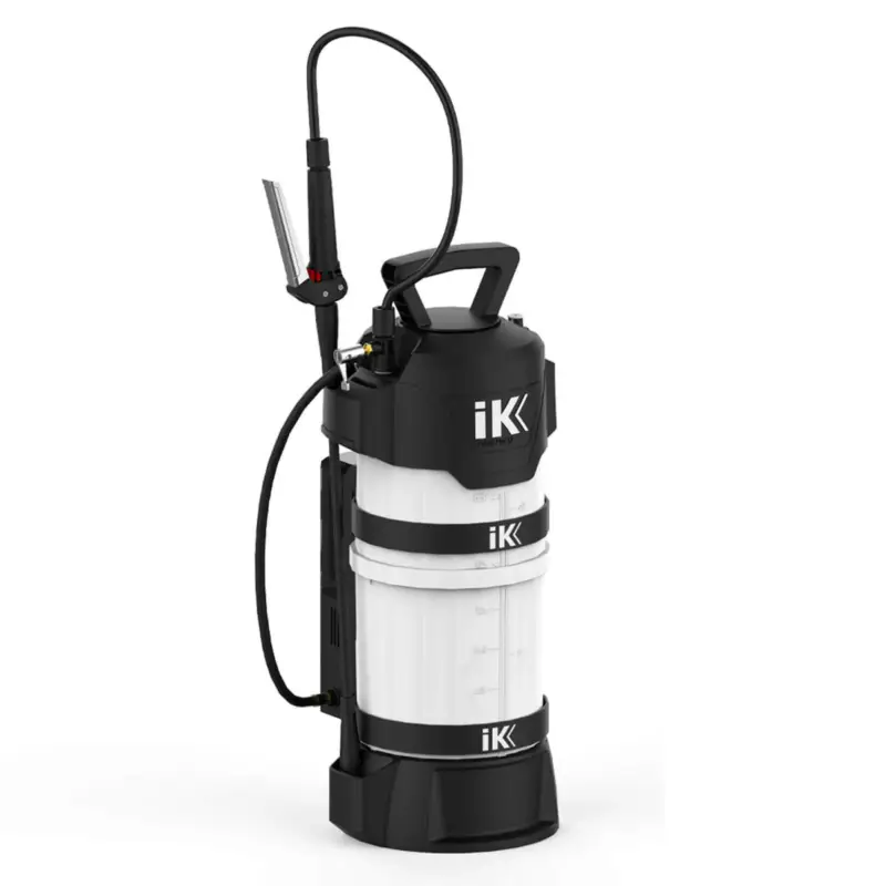 IK e Foam Pro 12 Schaumsprühflasche mit Kompressorventil 6L Schneller Versand