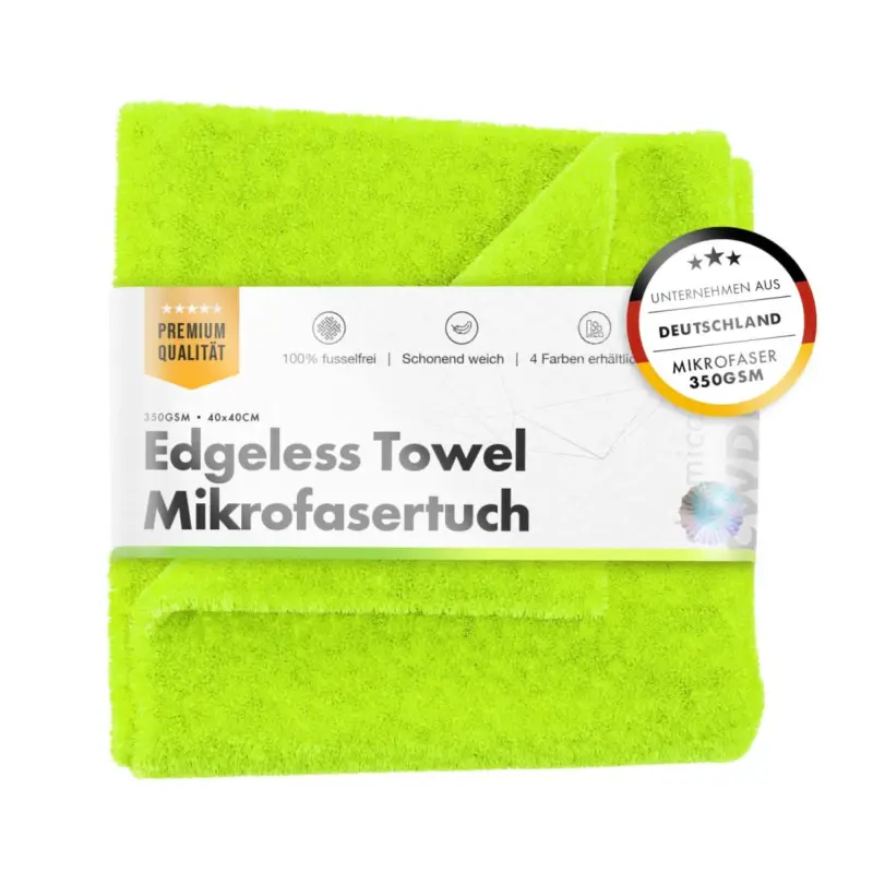 Super-Preis chemicalworkz Edgeless Towel 350GSM Grün Poliertuch 40×40cm