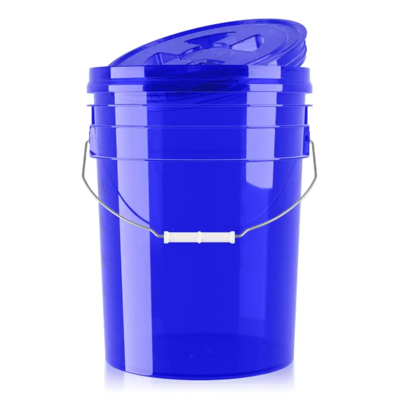 Begrenztes Angebot chemicalworkz Performance Buckets Wascheimer mit Deckel clear blue 5GAL