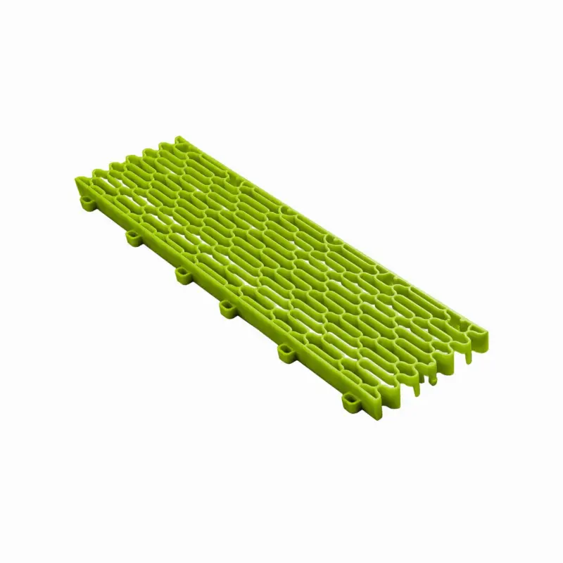 Zertifiziert Performance Floor Klickfliesen Expansionsteil limette