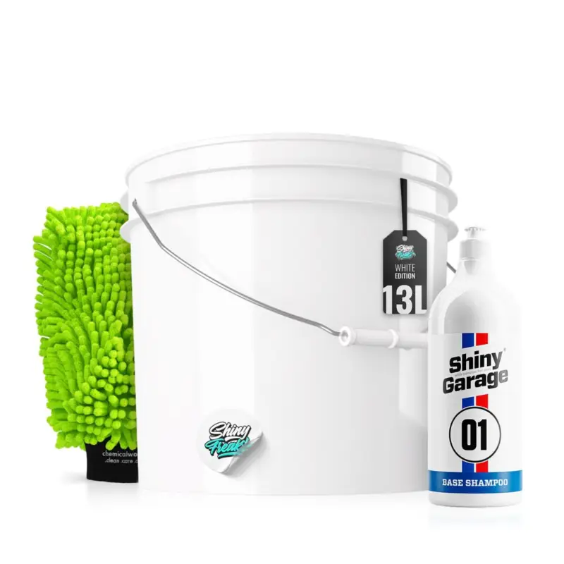 Shiny Garage Wascheimer Set 13L + Zubehör (4-teilig) Meistverkauft