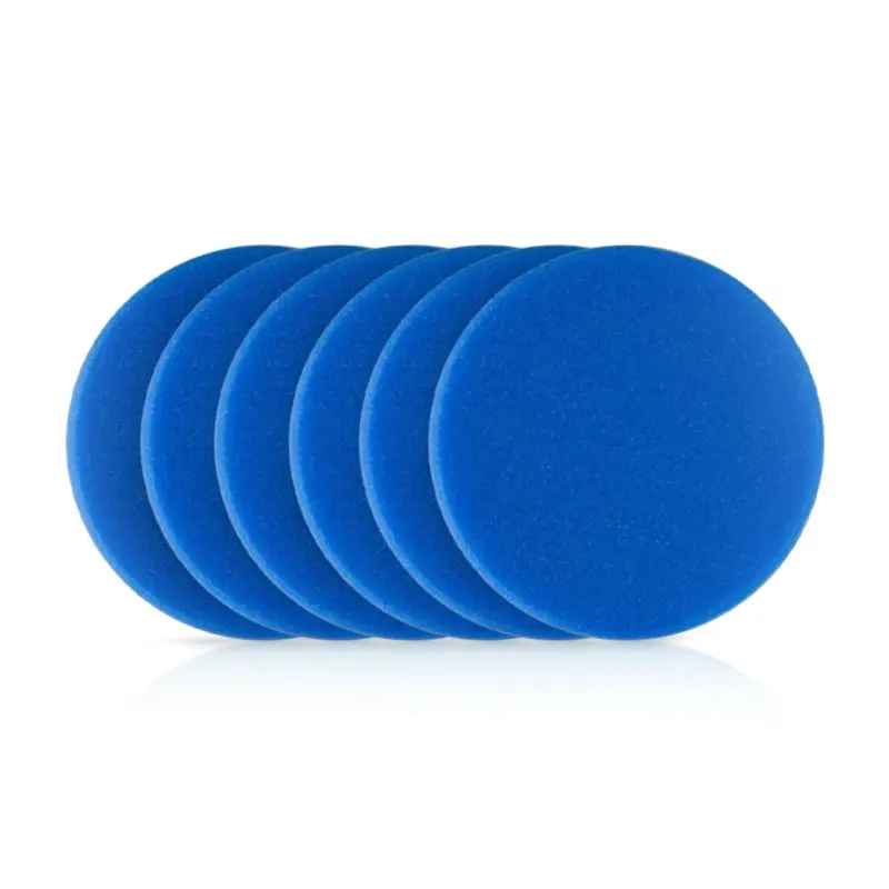 Zertifiziert Lake Country SDO Cutting Pad blau 50mm 6er Pack